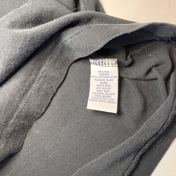 Polo Cotton T-Shirt Black Red‎ Pony Size Large - Picture 6 of 6